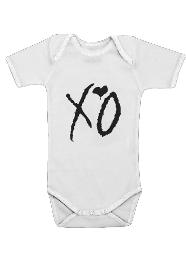 XO The Weeknd Love voor Baby short sleeve onesies