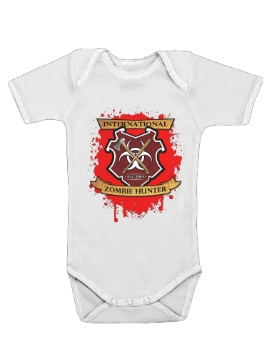  Zombie Hunter voor Baby short sleeve onesies