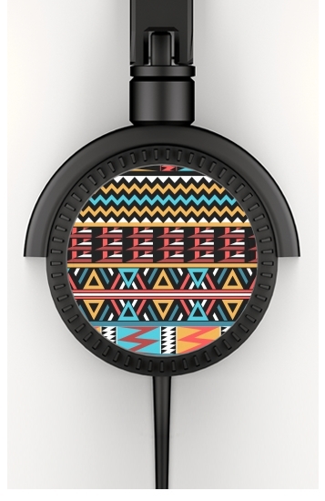  aztec pattern red Tribal voor hoofdtelefoon