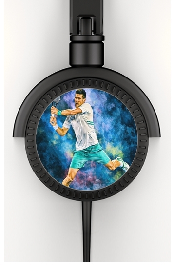  Djokovic Painting art voor hoofdtelefoon