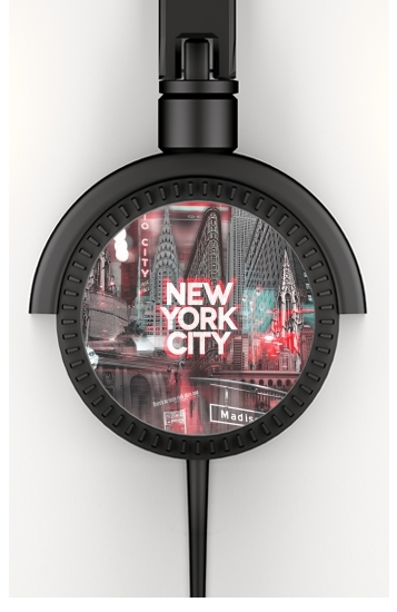  New York City II [red] voor hoofdtelefoon