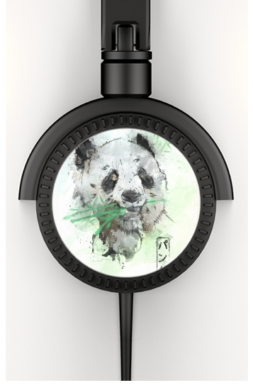  Panda Watercolor voor hoofdtelefoon