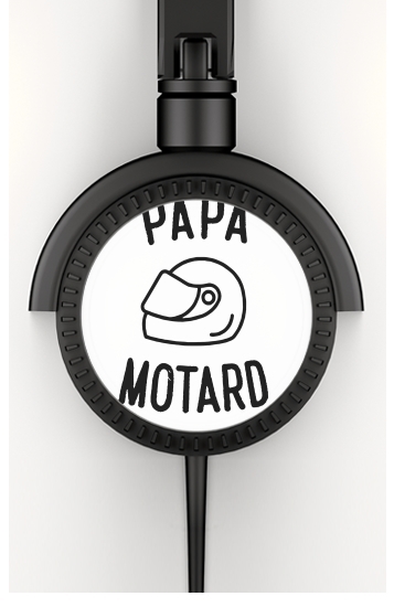  Papa Motard Moto Passion voor hoofdtelefoon