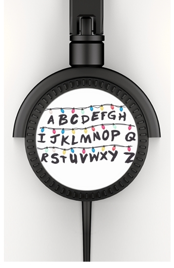  Stranger Things Lampion Alphabet Inspiration voor hoofdtelefoon