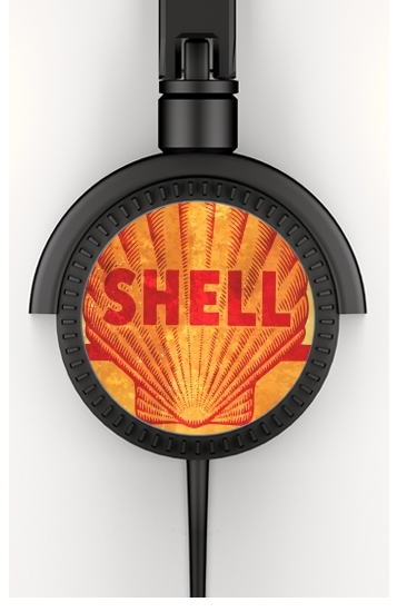  Vintage Gas Station Shell voor hoofdtelefoon