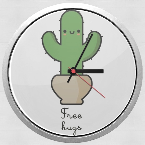  Cactus Free Hugs voor Wandklok