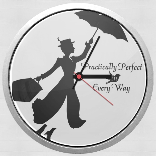  Mary Poppins Perfect in every way voor Wandklok
