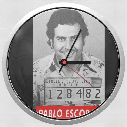  Pablo Escobar voor Wandklok