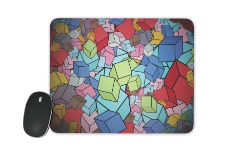  Abstract Cool Cubes voor Mousepad