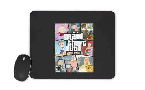  Family Guy mashup GTA voor Mousepad