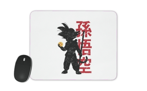  Goku silouette voor Mousepad