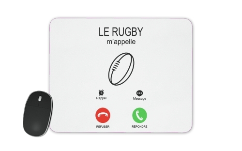  Le rugby mappelle voor Mousepad