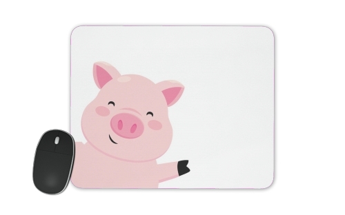  Pig Smiling voor Mousepad