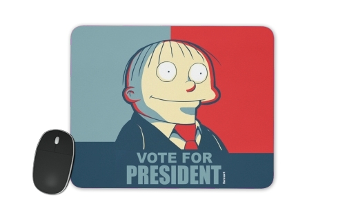  ralph wiggum vote for president voor Mousepad