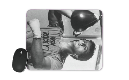  Rocky Balboa Training Punchingball voor Mousepad