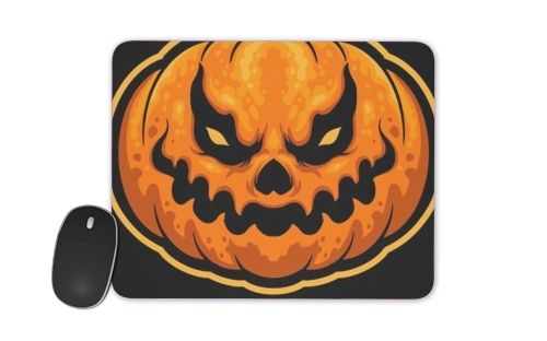  Scary Halloween Pumpkin voor Mousepad