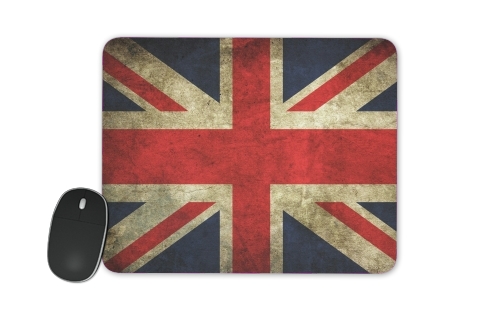  Old-looking British flag voor Mousepad