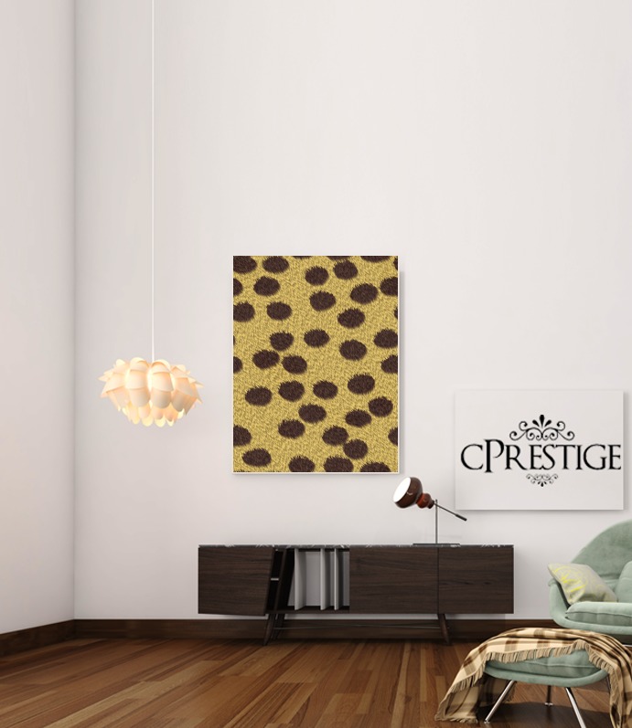  Cheetah Fur voor Bericht lijm 30 * 40 cm