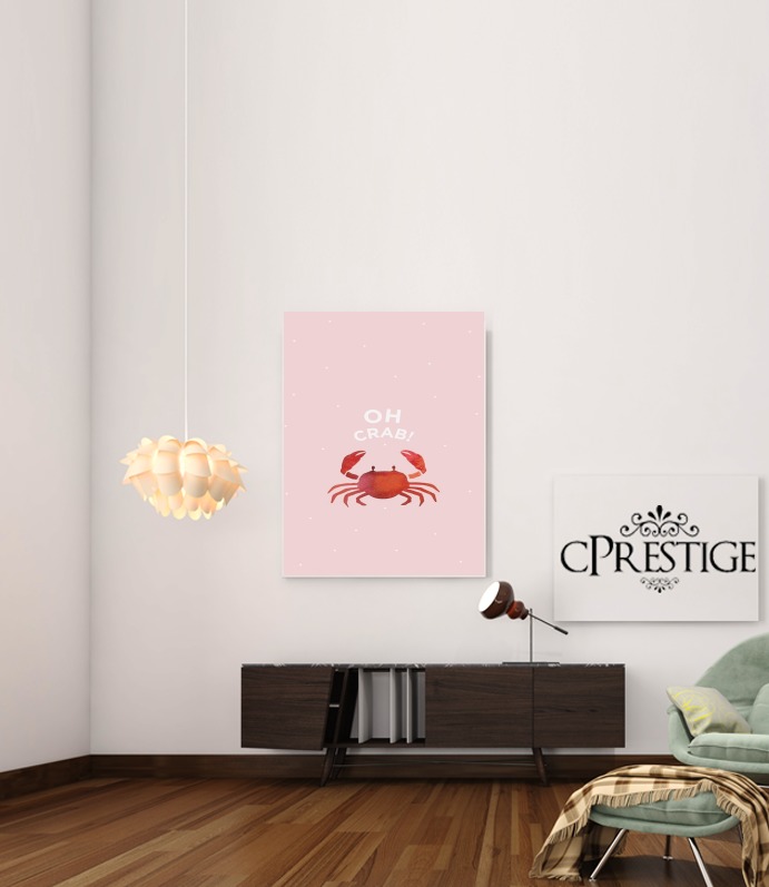  Crabe Pinky voor Bericht lijm 30 * 40 cm