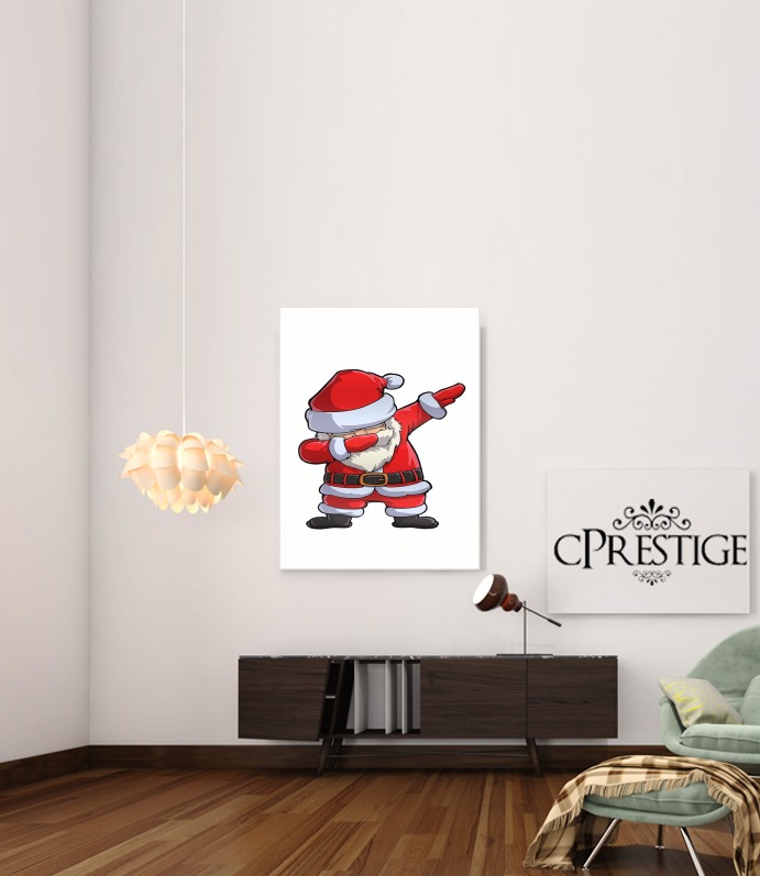  Dabbing Santa Claus Christmas voor Bericht lijm 30 * 40 cm