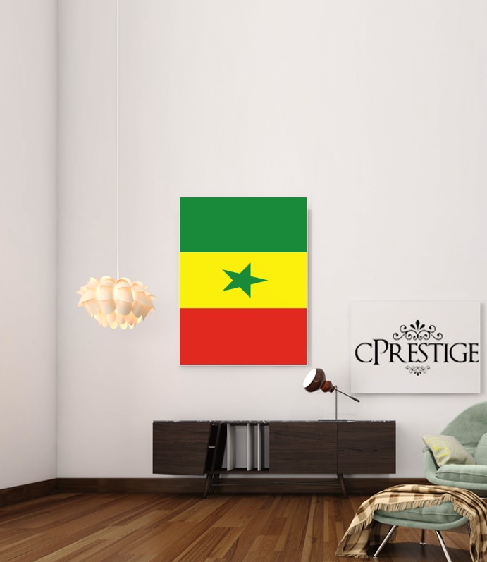  Flag of Senegal voor Bericht lijm 30 * 40 cm