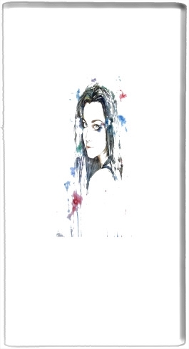  Amy Lee Evanescence watercolor art voor draagbare externe back-up batterij 5000 mah Micro USB