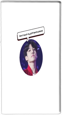  bts jungkook dont touch  girlfriend phone voor draagbare externe back-up batterij 5000 mah Micro USB