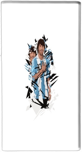  Football Legends: Lionel Messi Argentina voor draagbare externe back-up batterij 5000 mah Micro USB