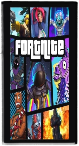  Fortnite - Battle Royale Art Feat GTA voor draagbare externe back-up batterij 5000 mah Micro USB