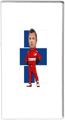  MiniRacers: Kimi Raikkonen - Ferrari Team F1 voor draagbare externe back-up batterij 5000 mah Micro USB