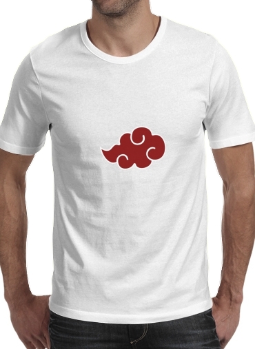  Akatsuki Cloud REd voor Mannen T-Shirt