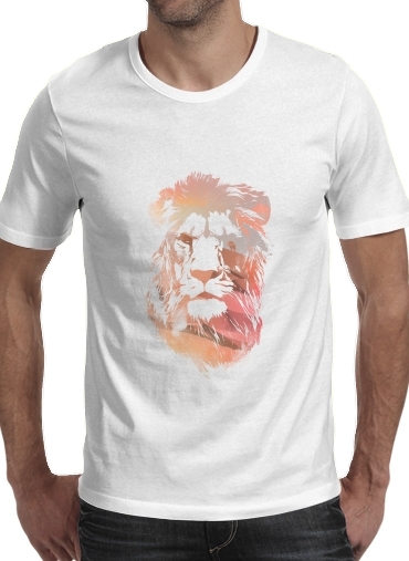  Desert Lion voor Mannen T-Shirt
