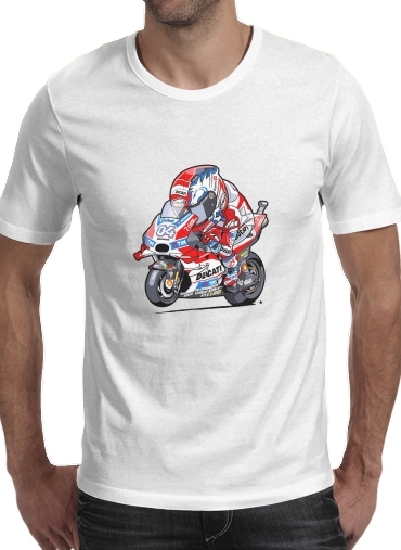  dovizioso moto gp voor Mannen T-Shirt
