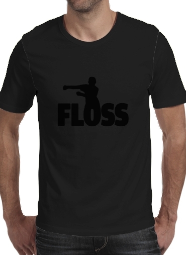 zwart- Floss Dance Football Celebration Fortnite voor Mannen T-Shirt