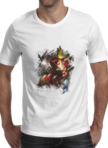  Grunge Ironman voor Mannen T-Shirt