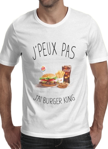  Je peux pas jai Burger King voor Mannen T-Shirt