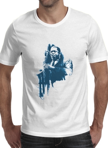  John Coltrane Jazz Art Tribute voor Mannen T-Shirt