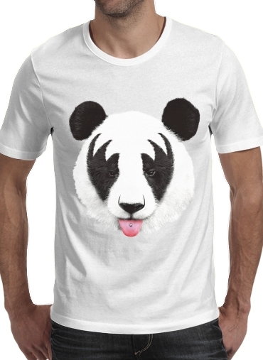  Kiss of a Panda voor Mannen T-Shirt