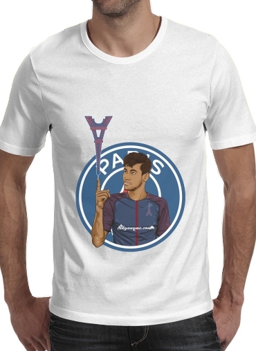  Le nouveau titi Parisien Ney Jr Paris voor Mannen T-Shirt