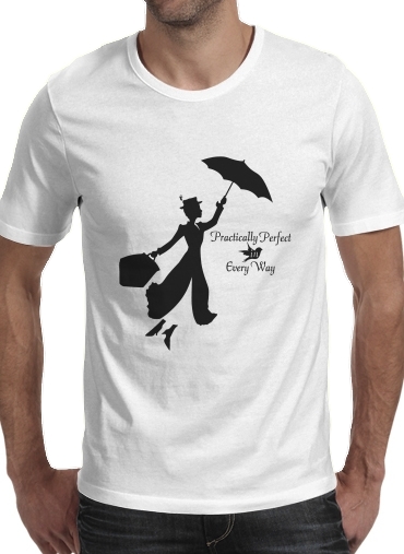  Mary Poppins Perfect in every way voor Mannen T-Shirt