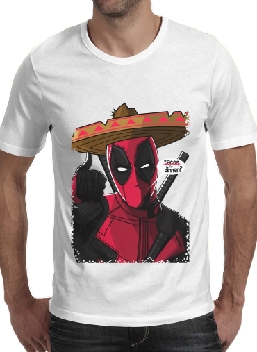  Mexican Deadpool voor Mannen T-Shirt