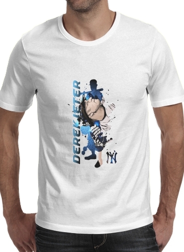  MLB Legends: Derek Jeter New York Yankees voor Mannen T-Shirt