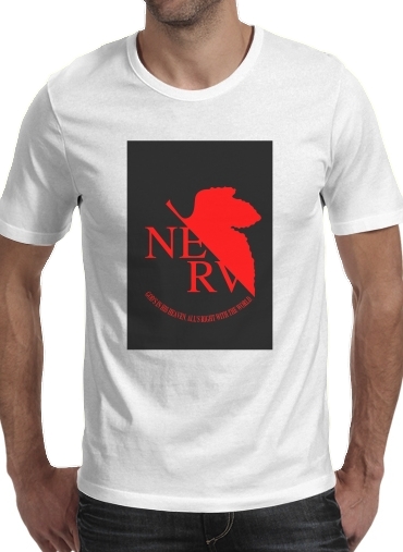  Nerv Neon Genesis Evangelion voor Mannen T-Shirt