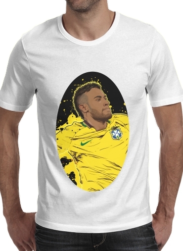  Neymar Carioca Paris voor Mannen T-Shirt