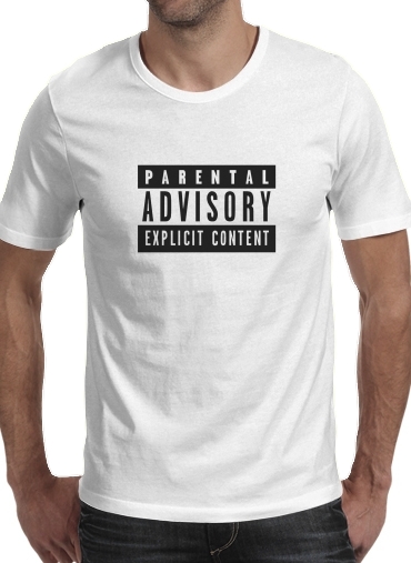 Parental Advisory Explicit Content voor Mannen T-Shirt
