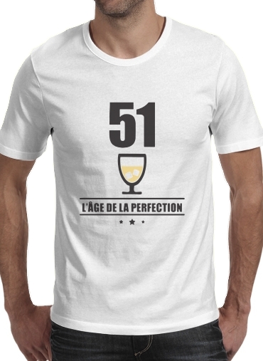  Pastis 51 Age de la perfection voor Mannen T-Shirt