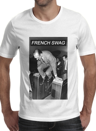  President Chirac Metro French Swag voor Mannen T-Shirt