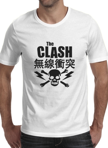  the clash punk asiatique voor Mannen T-Shirt