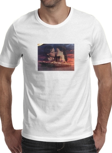  Titanic Fanart Collage voor Mannen T-Shirt