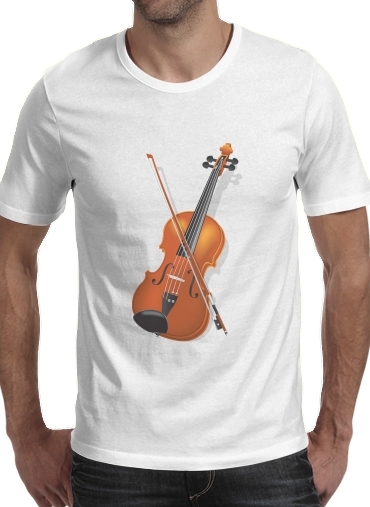  Violin Virtuose voor Mannen T-Shirt